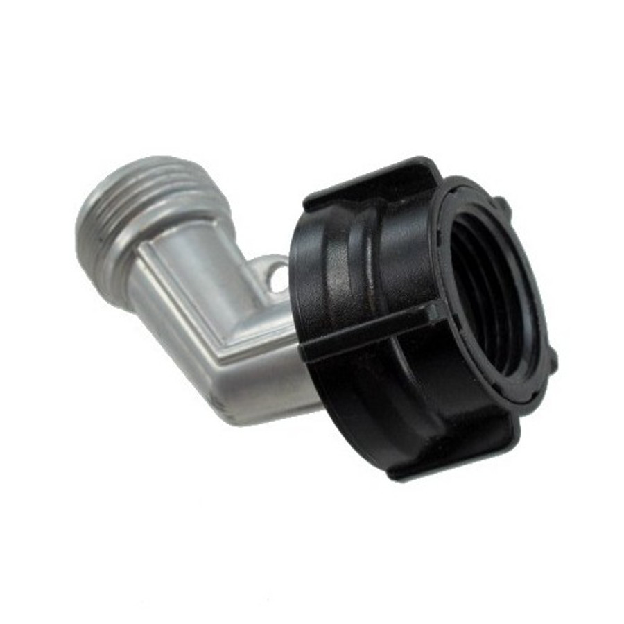 Metal Angled Garden Hose Connector