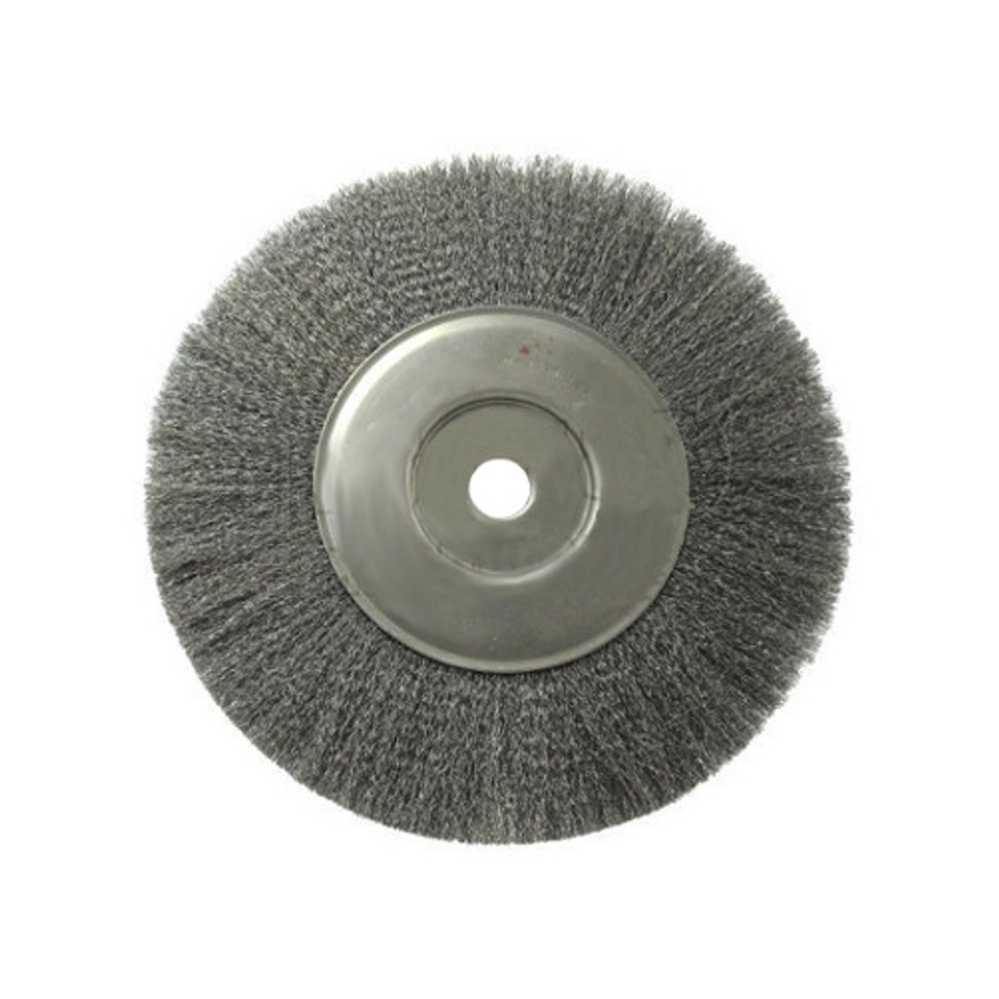 6" X 5/8" (0.006 Gauge) Crimped Wire Wheel Brush