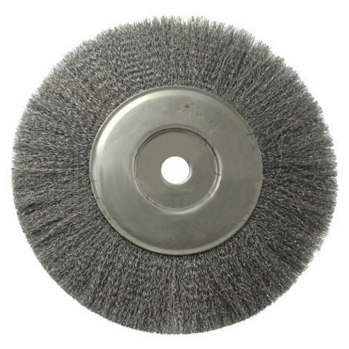 8" X 5/8" (0.006 Gauge) Crimped Wire Wheel Brush