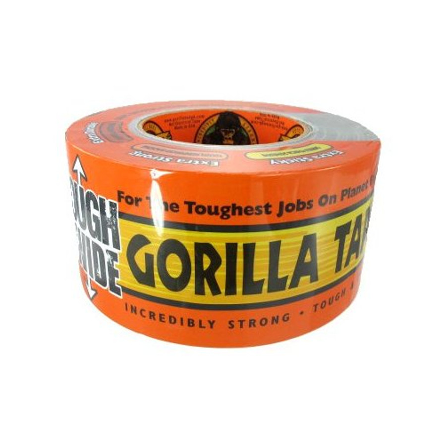 3" X 25 Yard Black Double Thick Adhesive Gorilla Tape