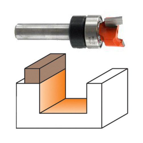 1/2" X 5/16" (1/4" Shank) Mortising Router Bit w/ Bearing