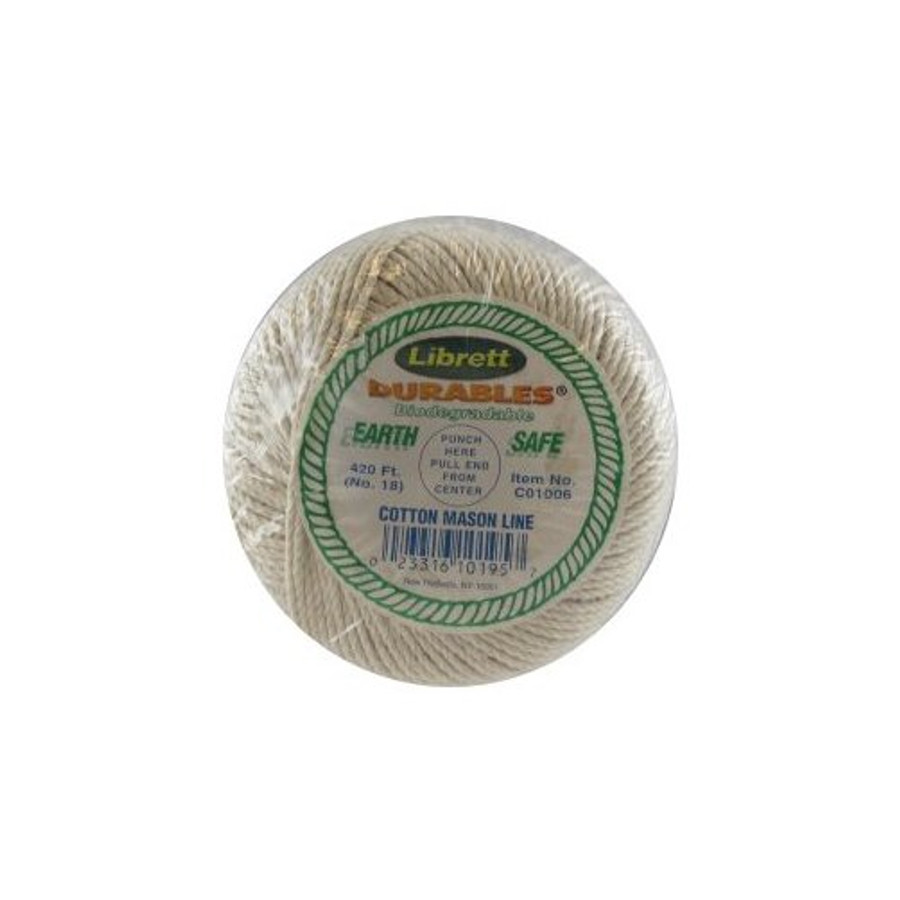 #18 X 420' Cotton Mason Line