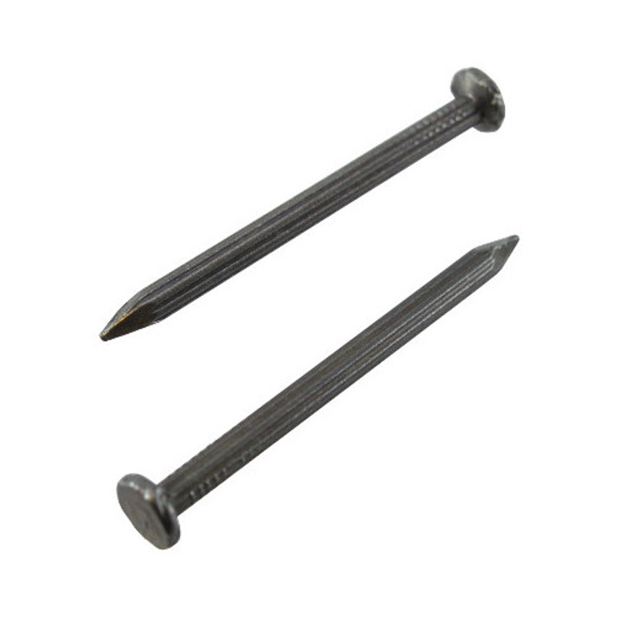 1-1/4" Tempered Hardened Steel Fluted Masonry Nails (1 lb.)