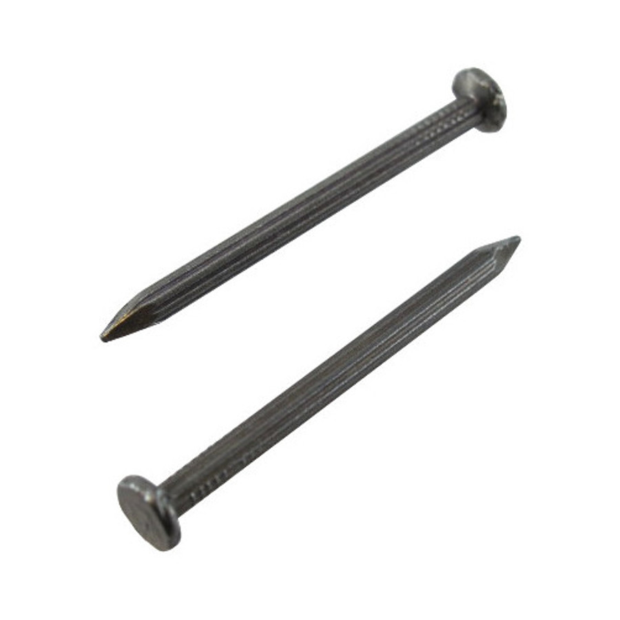 3-1/2" Tempered Hardened Steel Fluted Masonry Nails (1 lb.)