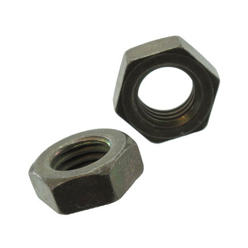 1/4"-20 Zinc Plated Jam Nuts (Box of 100)