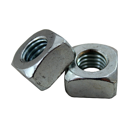 1/2"-13 Zinc Plated Square Nuts (Box of 100)