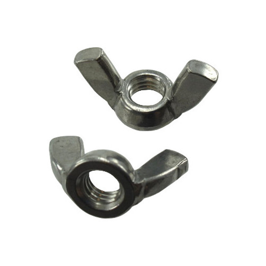 3/8"-16 Stainless Steel Wing Nut (Quantity of 1)
