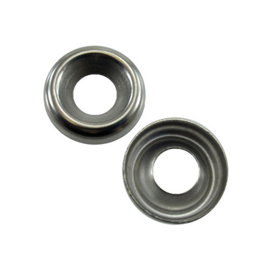1/4" Stainless Steel Countersunk Finishing Washers (Box of 100)