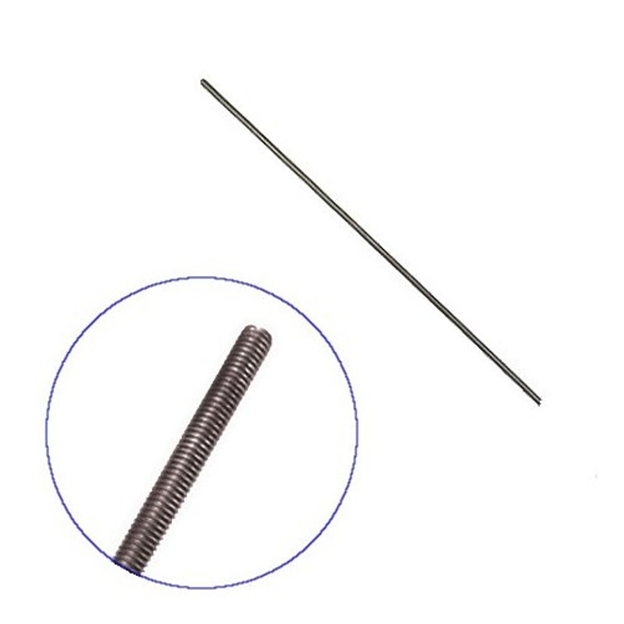 8 mm X 1.25-Pitch X 1 Meter Stainless Steel Metric Threaded Rod