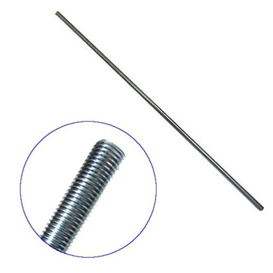 1-1/8"-7 X 6' Zinc Plated Threaded Rod - (Available For Local Pick Up Only)