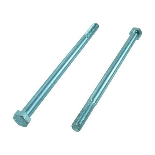 1"-8 X 12" Zinc Plated Grade 2 Hex Head Bolts (Box of 10)