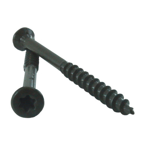 # 9 X 2-1/2" Green Deckfast Epoxy Coated Deck Screws (Case of 2,500) - T25 Drive