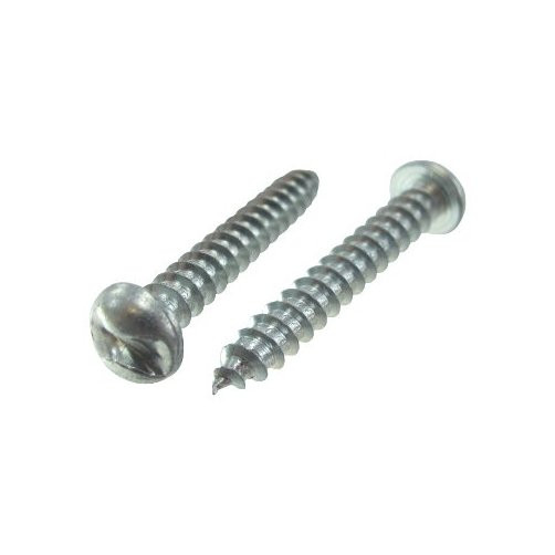 # 8 X 1/2" Zinc Plated One Way Screws (Box of 100)