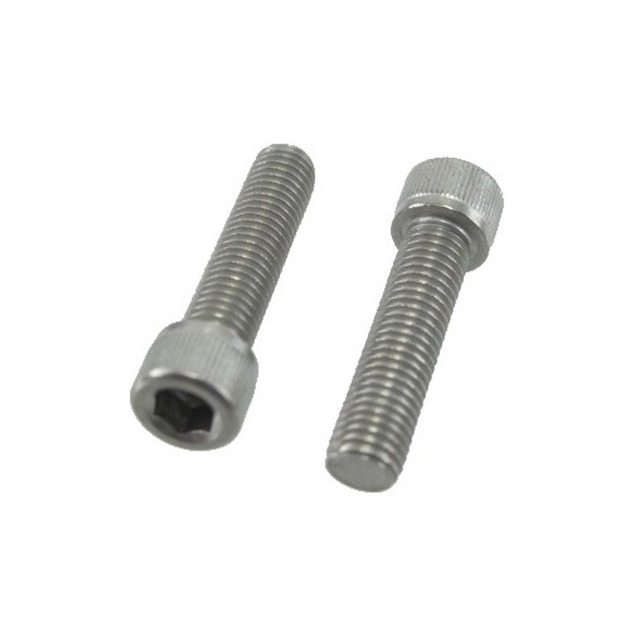 3/8"-24 X 1-1/4" Stainless Steel S.A.E. Socket Cap Screws (Box of 100)