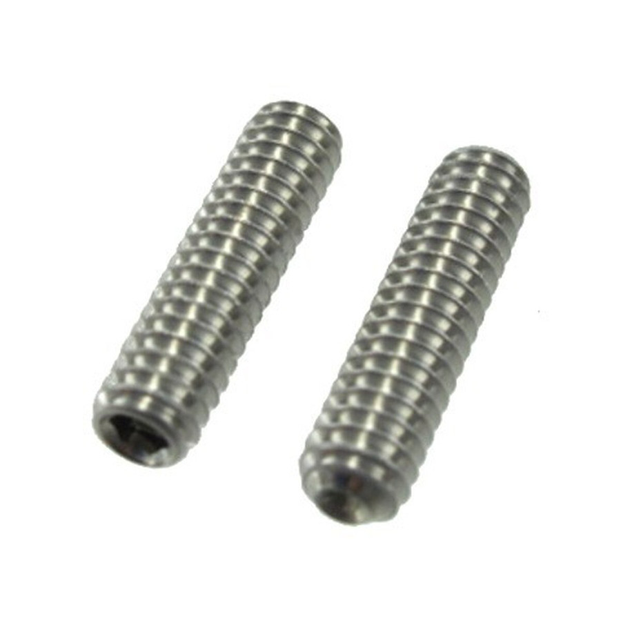 5/16"-24 X 1/2" Stainless Steel S.A.E. Cup-Point Socket Set Screws (Pack of 12)