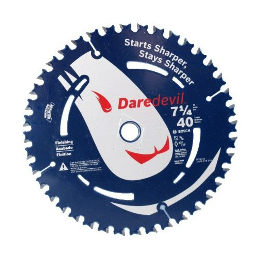 7-1/4" X 40 Tooth Finishing Saw Blade