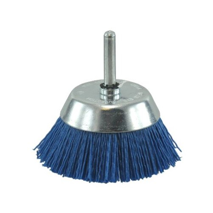 Blue Nyalox 2-1/2" 240G Fine Cup Brush