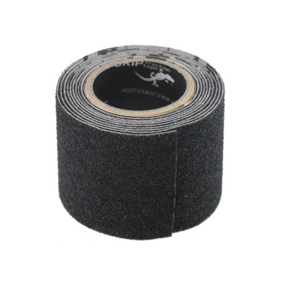 2" X 5' Black Anti-Slip Safety Grit Tape