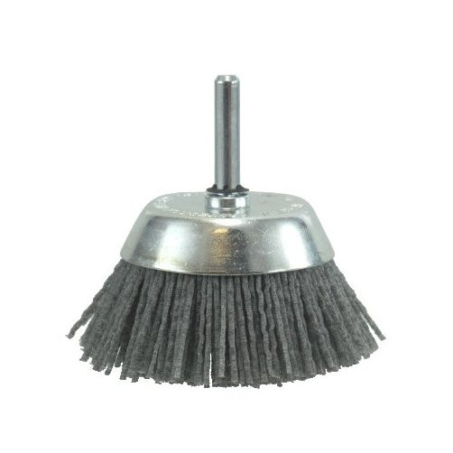Gray Nyalox 2-1/2" 80G Coarse Cup Brush