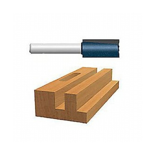 1/2" X 1-1/2" Carbide Tipped Double Flute Straight Bit (1/2" Shank)