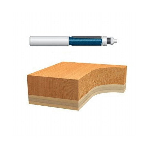 1/2" X 1-1/2" Carbide Tipped Triple Flute Template Trim Bit (1/2" Shank)