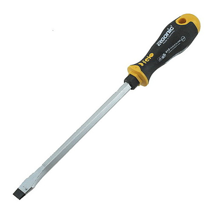 #410 Ergonic 1/2" X 8" Slotted Screwdriver