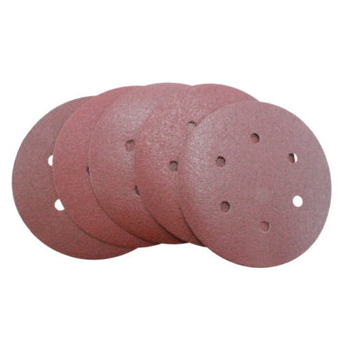 6" 80-Grit Orbital Disc Sandpaper (Pack of 5)