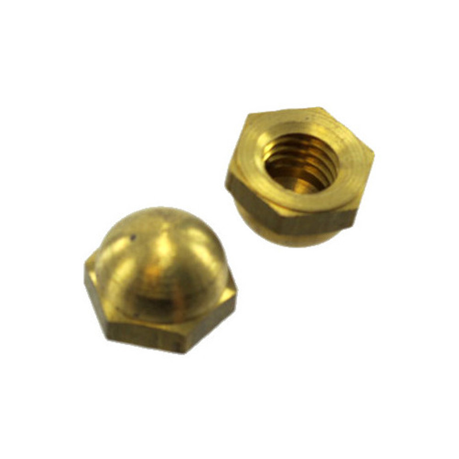 10/24 Brass Cap Nuts (Box of 100)