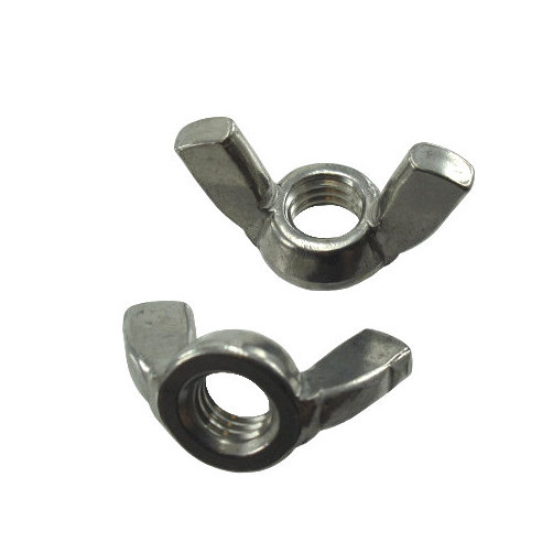 6 mm X 1.00-Pitch Stainless Steel Metric Wing Nuts (Pack of 12)