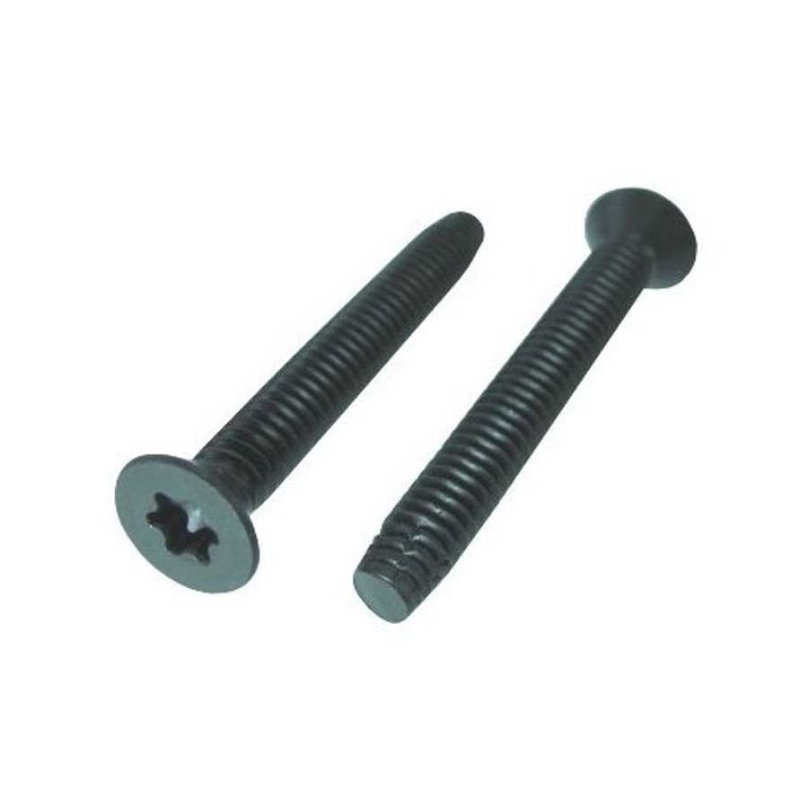 1/4"-20 X 1" Zinc Plated Flat Head Torx Machine Screws (Pack of 12)