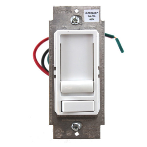 White Universal Slide Dimmer