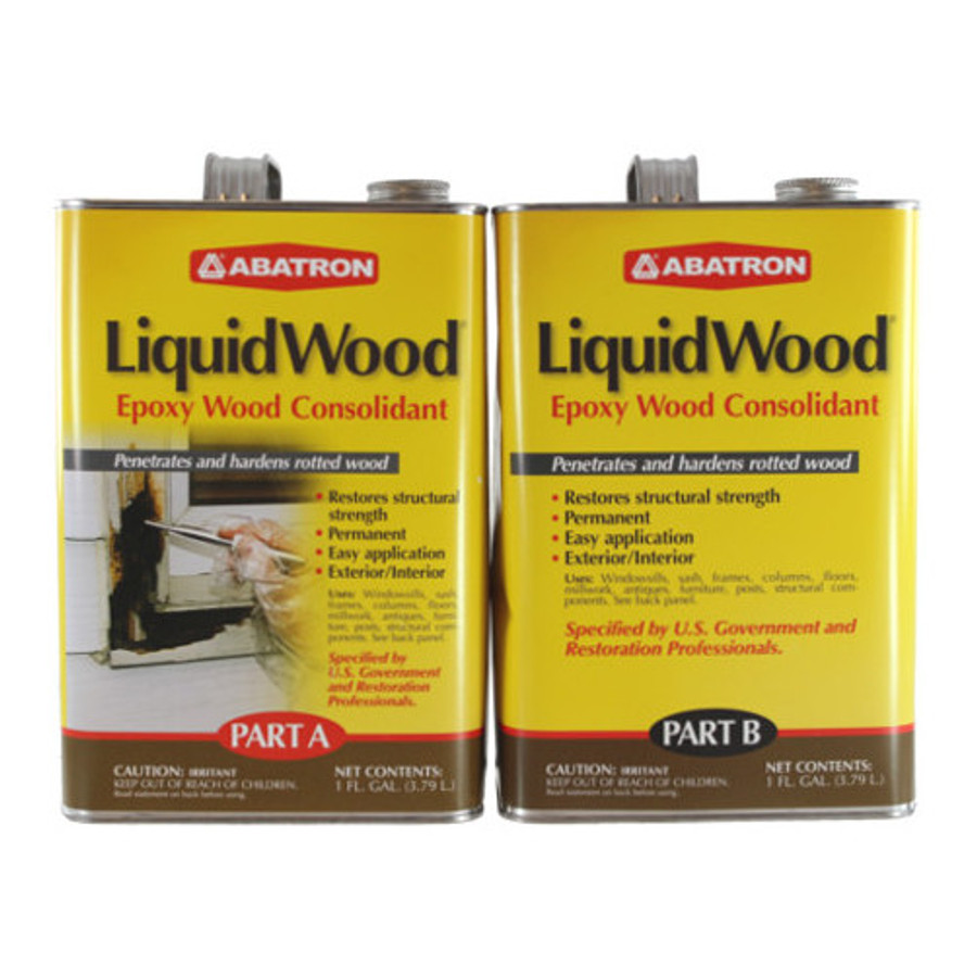2 Part (A & B - 1 Gallon Each) Liquid Wood Kit - (Available For Local Pick Up Only)