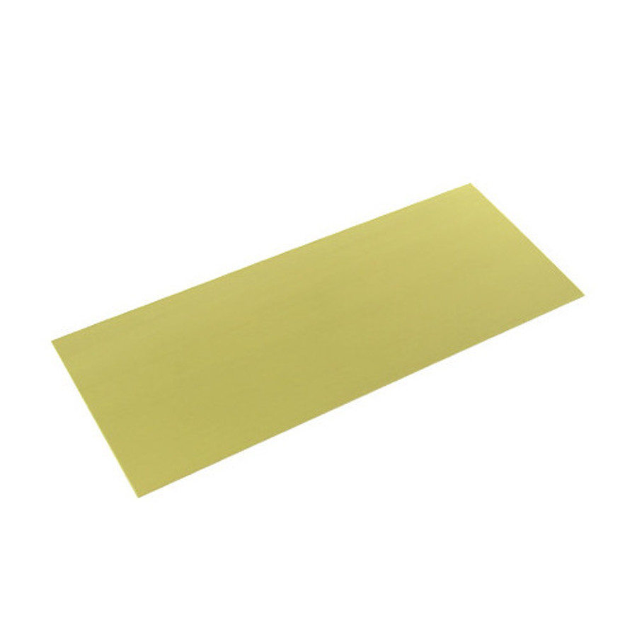 4" X 10" X .032 Brass Sheet Metal