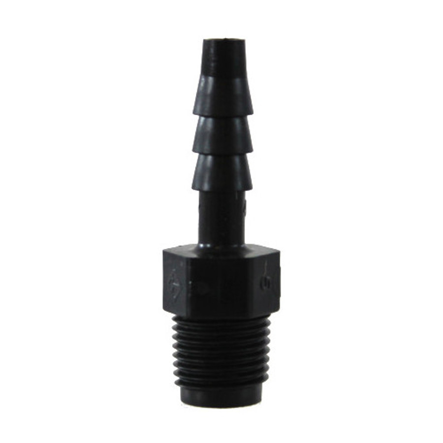 3/16" Hose X 1/8" Male Pipe Poly Connector