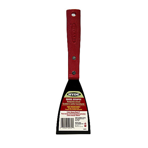 3" Extra Heavy Duty Chisel Scraper - Can Use Threaded Pole Or Handle To Extend Reach