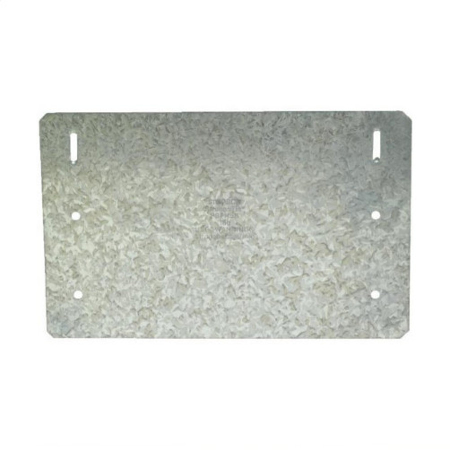 (16 Gauge) Galvanized 5" X 8" Protective Plate