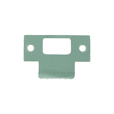 2-3/4" Zinc Plated Key-In Knob Strike Plate