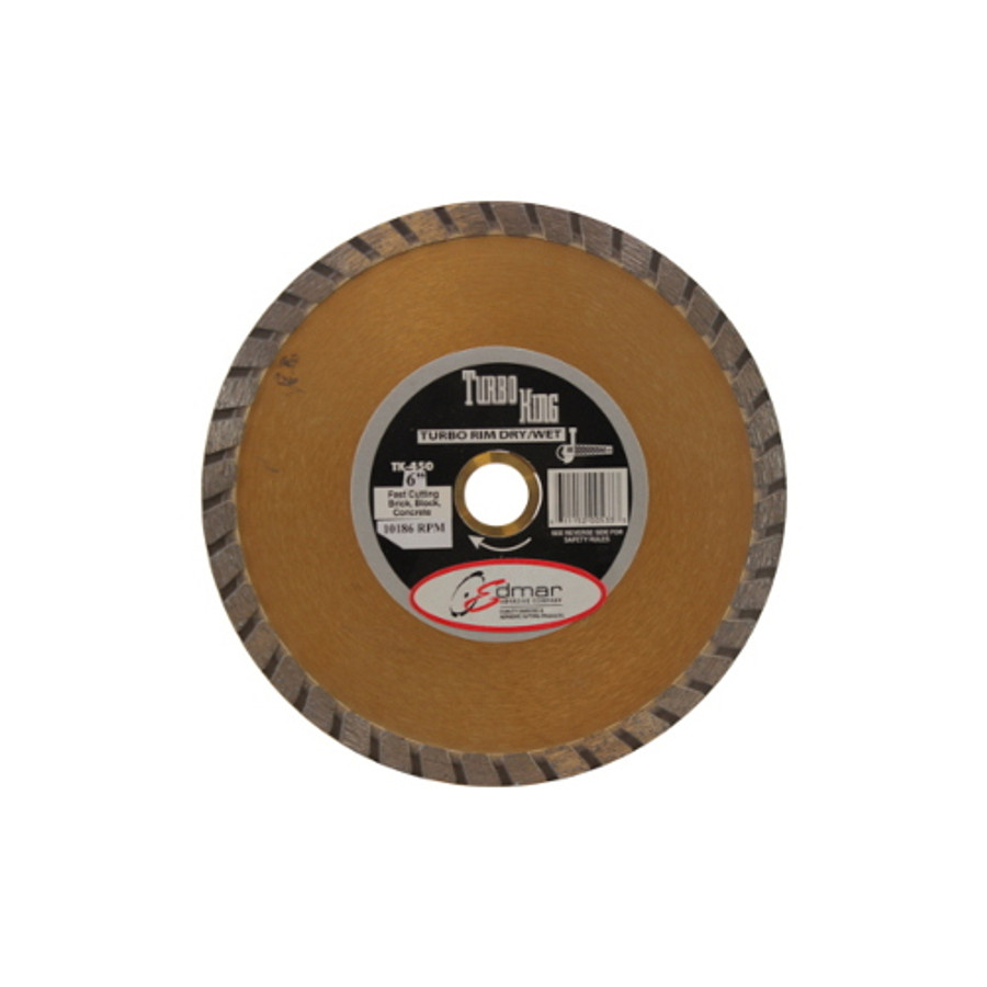 6" Wet / Dry Continuous Rim Diamond Blade