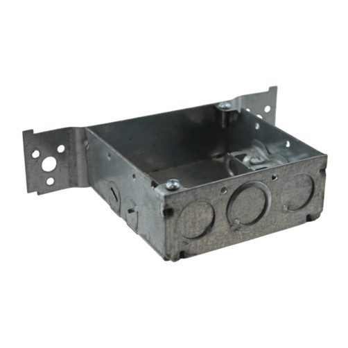4" Square Drywall Box With Bracket