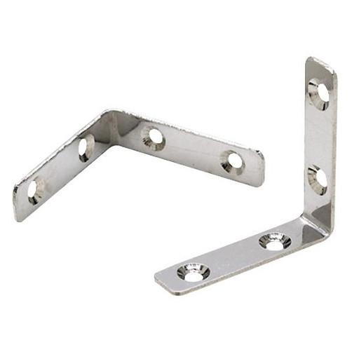 2-3/8" Stainless Steel Corner Irons (Pack of 2)