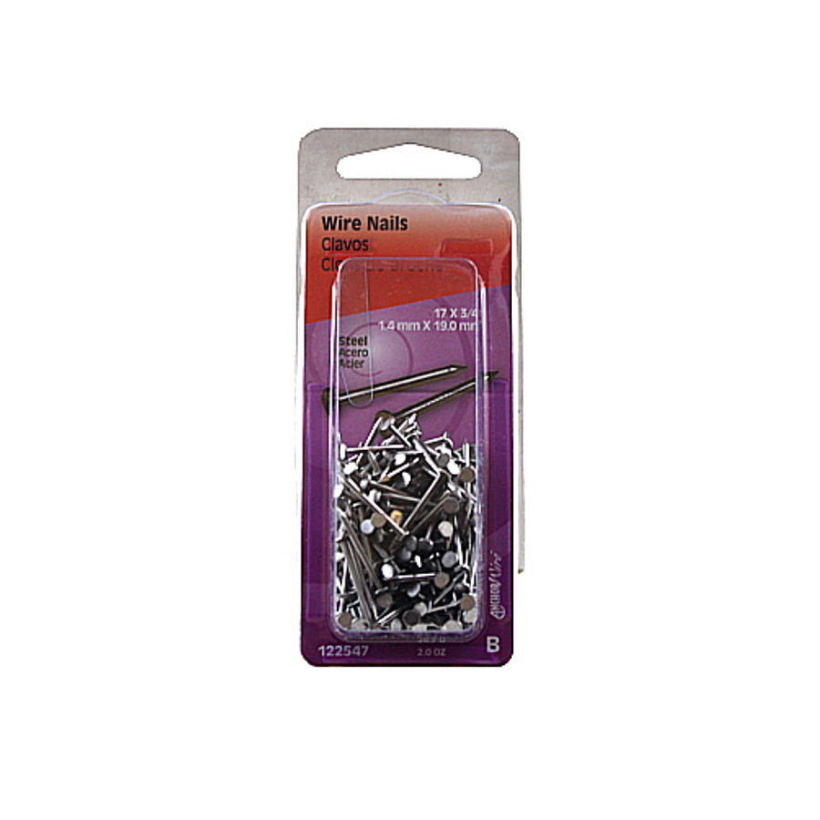 # 17 X 3/4" Wire Nails (2 oz. Pack)