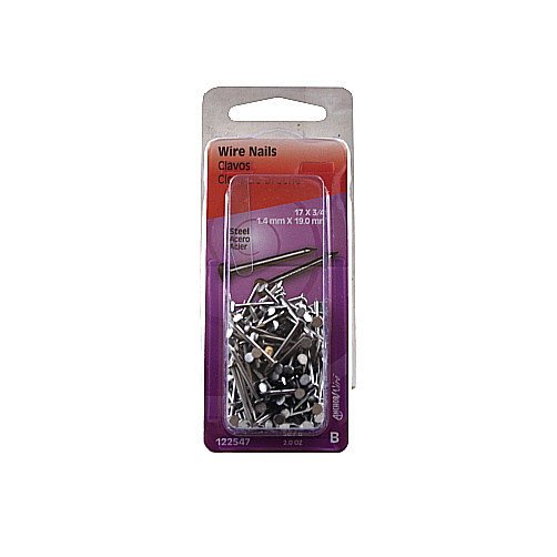# 17 X 3/4" Wire Nails (2 oz. Pack)