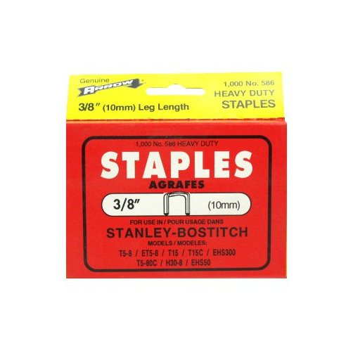 3/8" Stanley Bostitch PowerCrown Staples (Pack of 1,000)