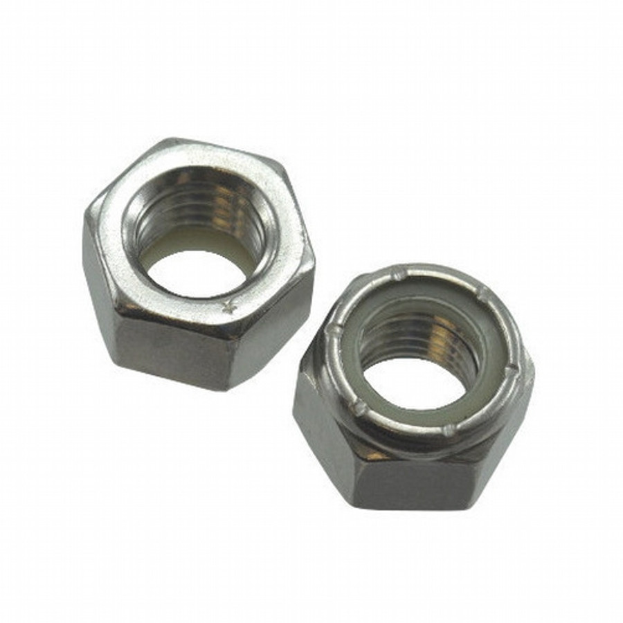 3 mm X 0.50-Pitch Stainless Steel Metric Elastic Stop Nuts (Pack of 12)