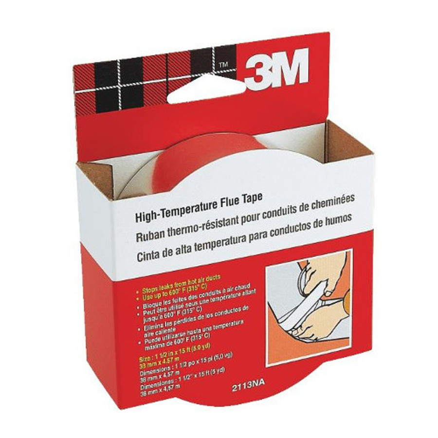 1-1/2" X 5 yds. Hi-Temp Flue Tape