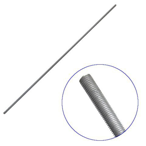 1/2"-13 X 10' Hot-Dipped Galvanized Threaded Rod