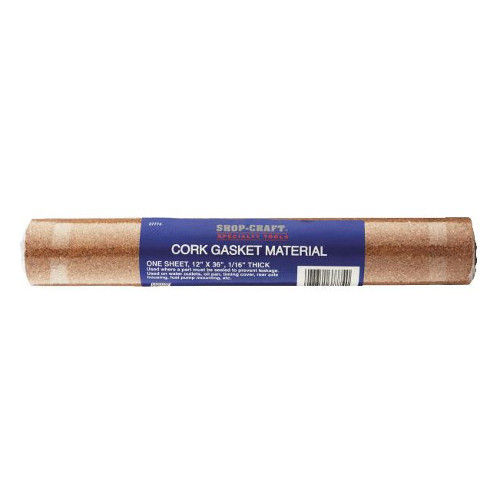 1/16" X 12" X 36" Cork Gasket