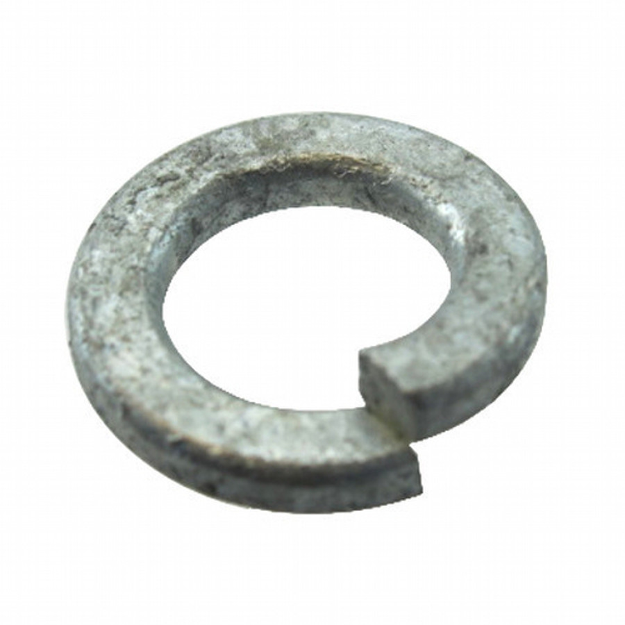 1" Hot-Dipped Galvanized Split Lock Washers (Pack of 12)