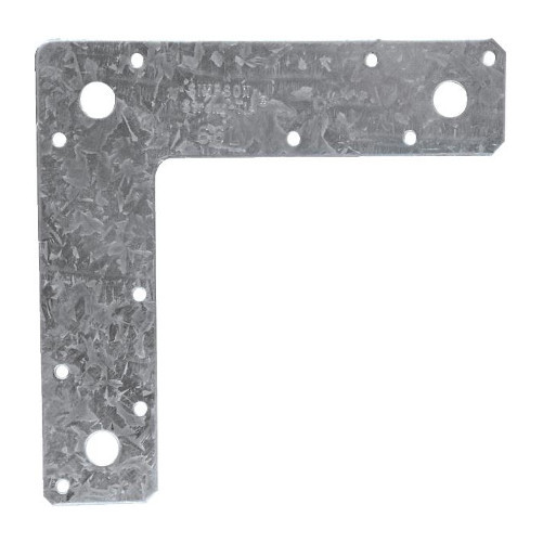 (14 Gauge) Galvanized 8" X 8" L-Strap