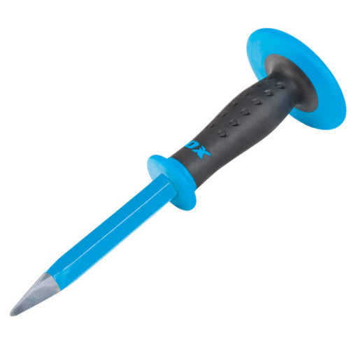 3/4" X 12" Concrete Bullpoint Chisel With Hand Guard